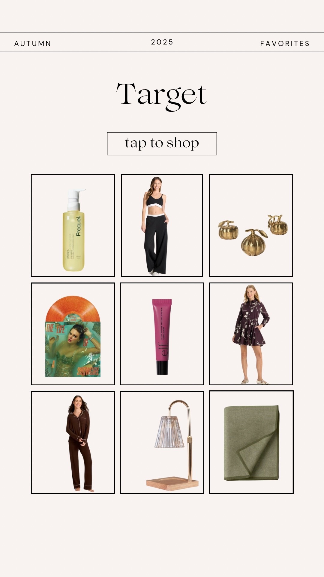 FALL FAVORITES

#LTKSeasonal #LTKBeauty #LTKHome