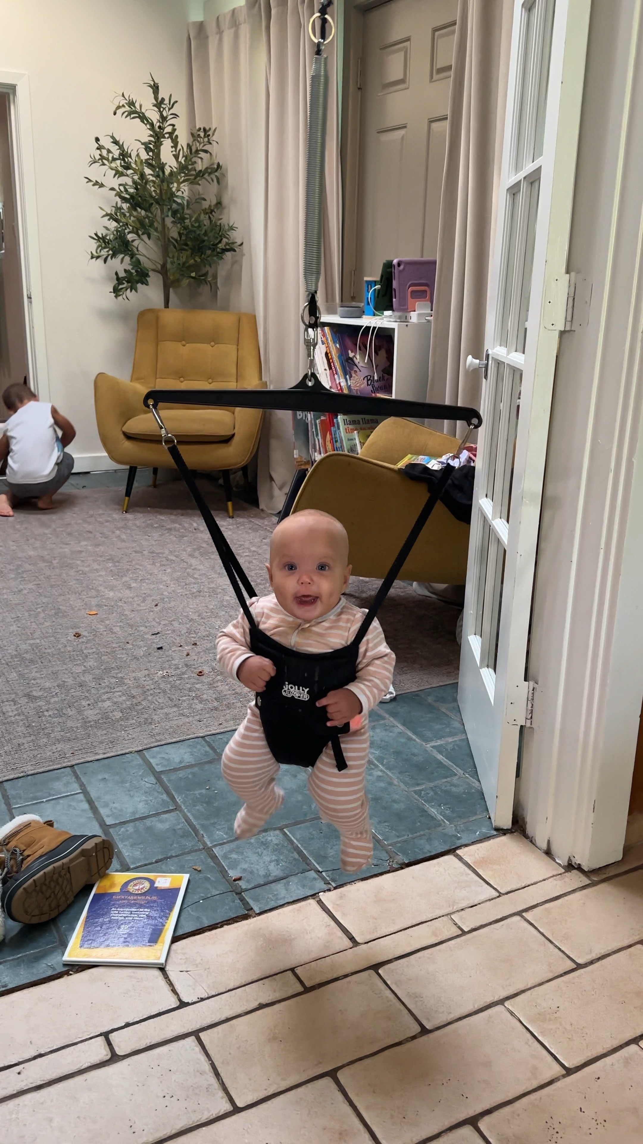 Favorite baby item for babies that aren't mobile yet, but wiggly!!!