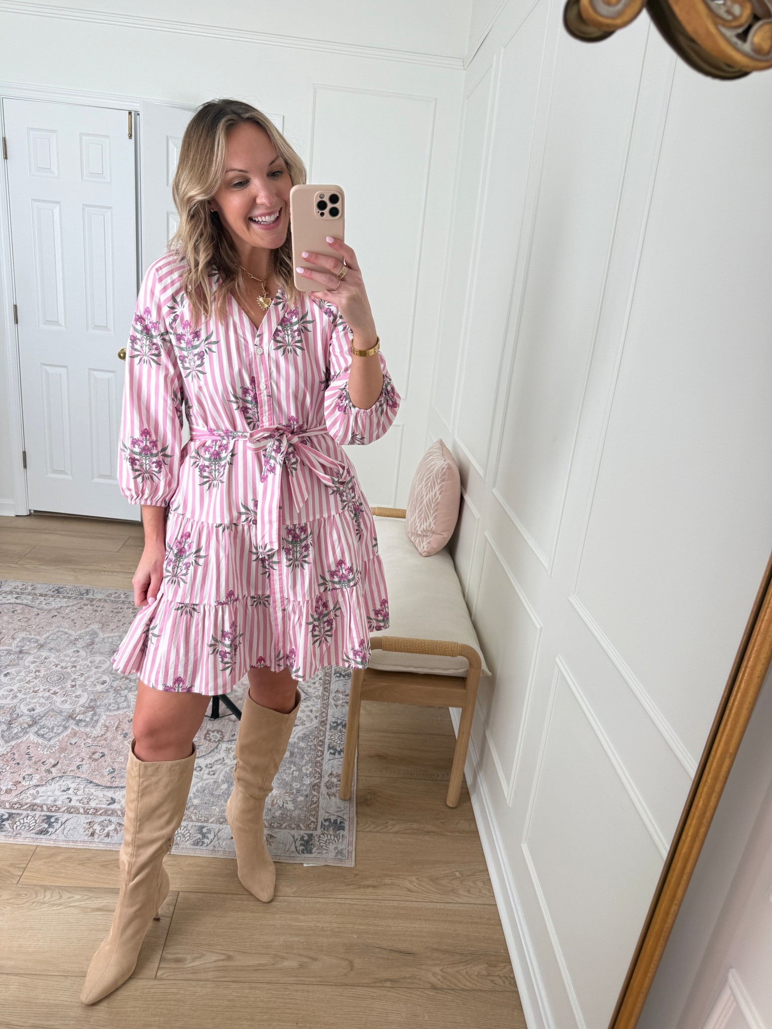 Loving the print of this!! Perfect for the office or vacation! Wearing a med 

#LTKMidsize #LTKWorkwear #LTKSeasonal