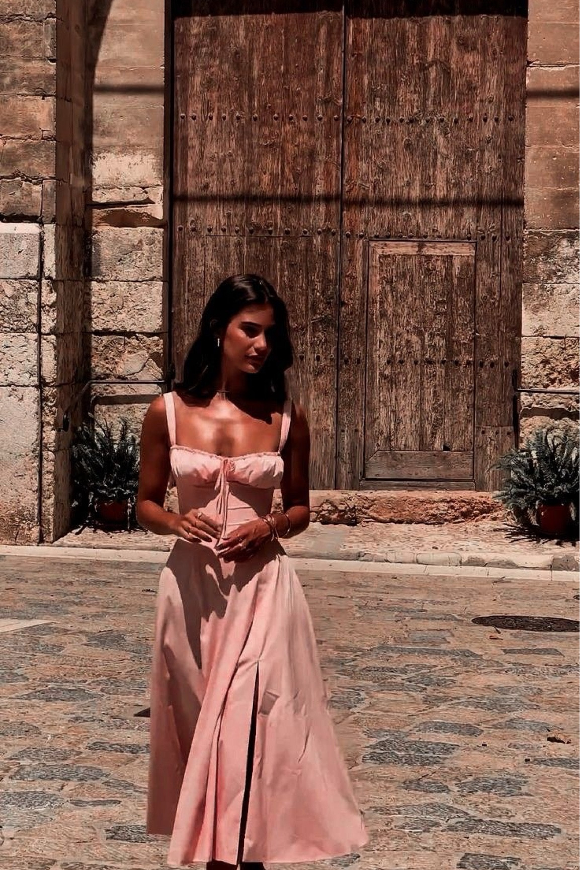 Embrace timeless elegance in our blush pink midi dress—perfect for sun-soaked strolls and unforgettable moments. Shop now to add a touch of romance to your wardrobe. 💗

#LTKStyleTip #LTKBeauty #LTKTravel