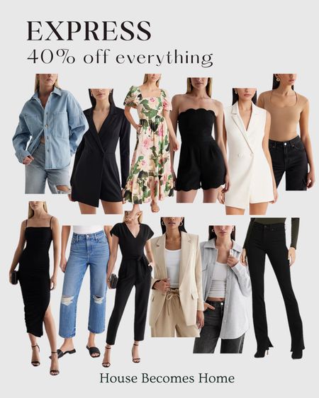 Express sale! 40% off everything!

#LTKsalealert #LTKstyletip #LTKworkwear