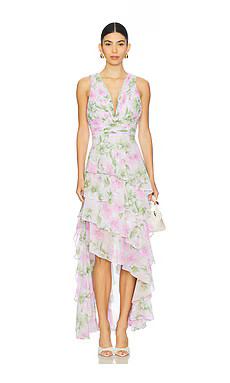 ASTR the Label Cytherea Dress in Lavender Floral from Revolve.com | Revolve Clothing (Global)
