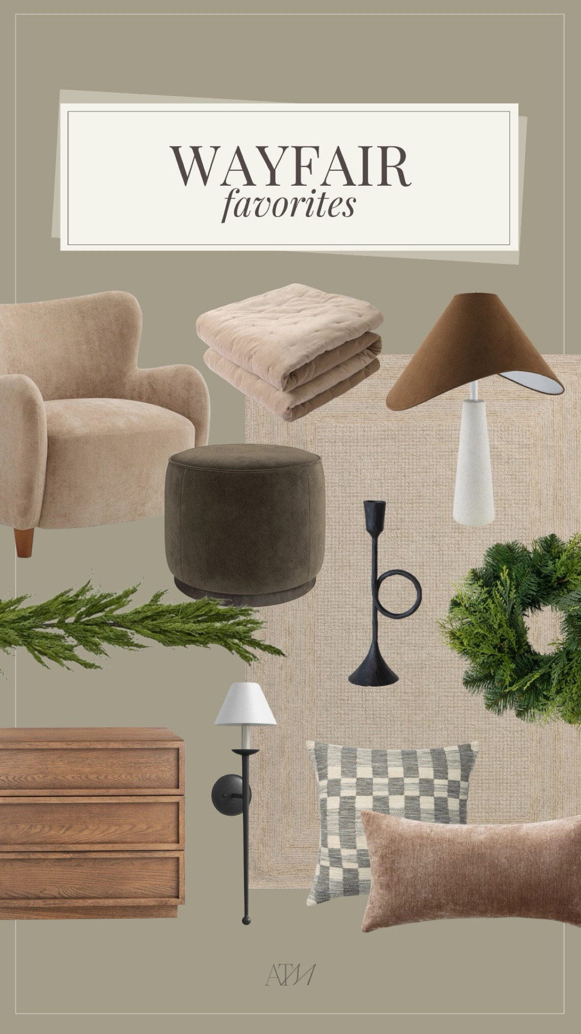 Wayfair finds + faves!

wayfair, wayfair furniture, lamp, earthy home decor, textured home finds, dresser, wood dresser, pillow, minimalistic home finds, velvet quilt, loloi rug, wayfair christmass

#LTKStyleTip #LTKHome #LTKSeasonal
