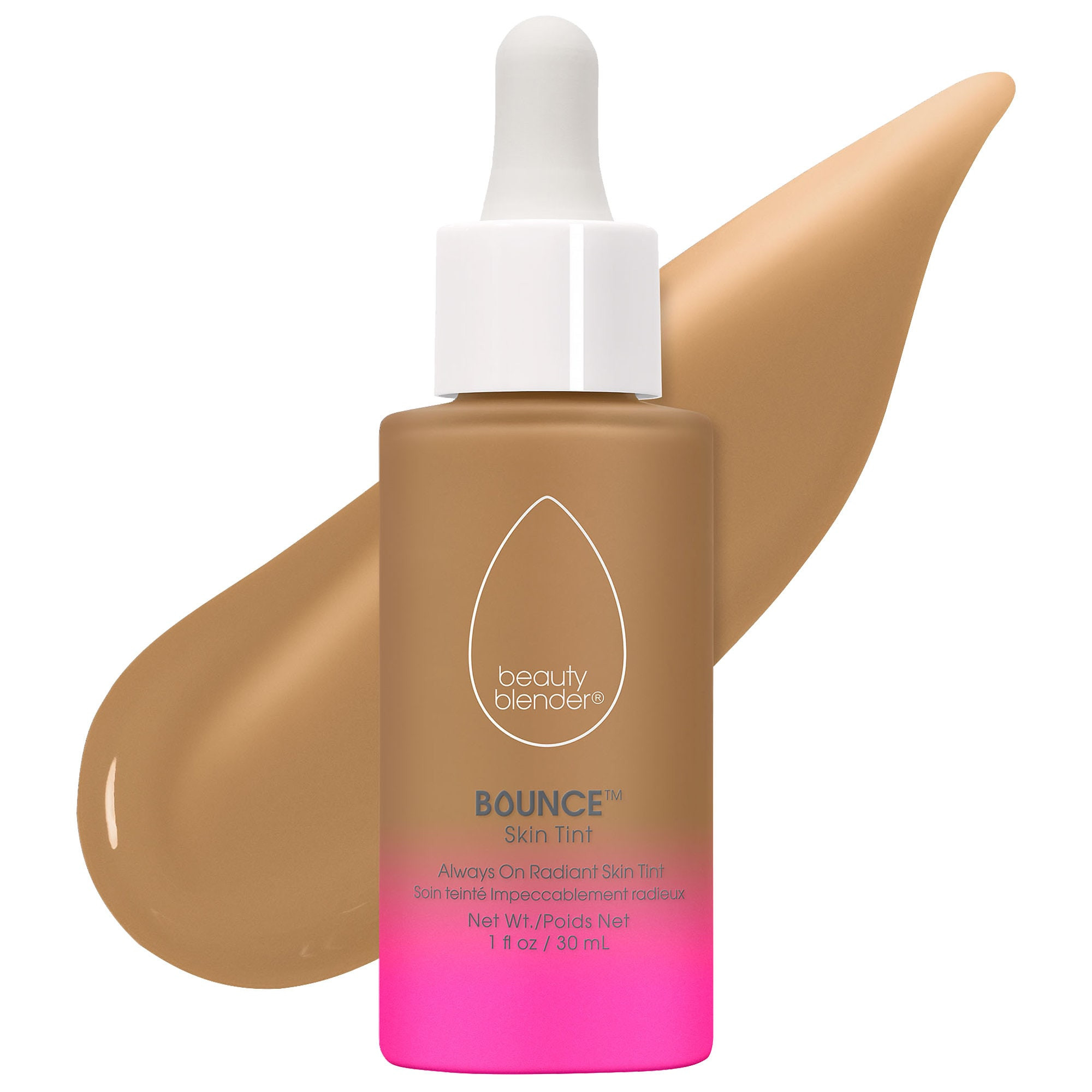 Beautyblender 12-Hour Always on Radiant Skin Tint with Hyaluronic Acid & Niacinamide Tan 4 1 oz/ 30mL | Sephora (US)