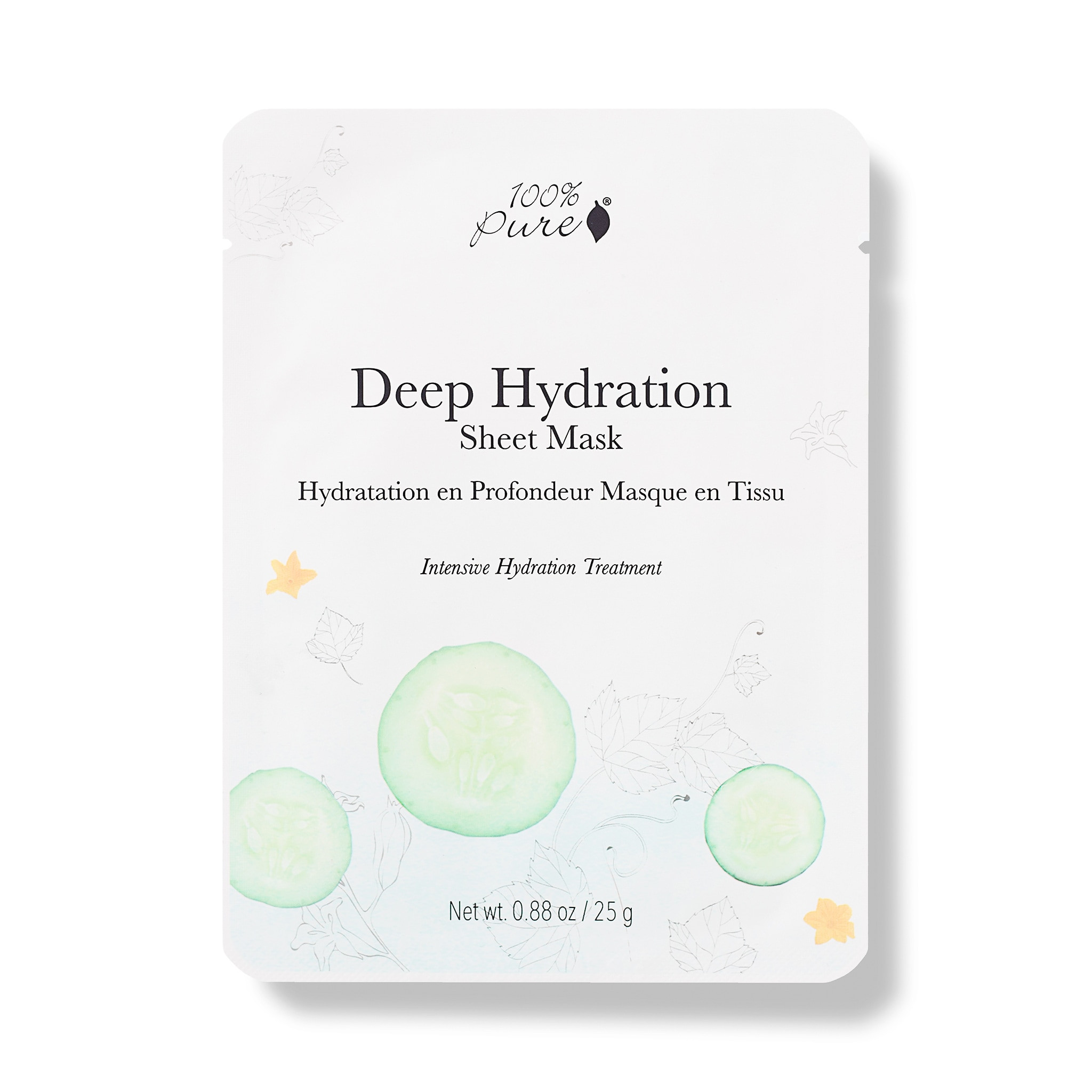 Deep Hydration Sheet Mask | 100% Pure