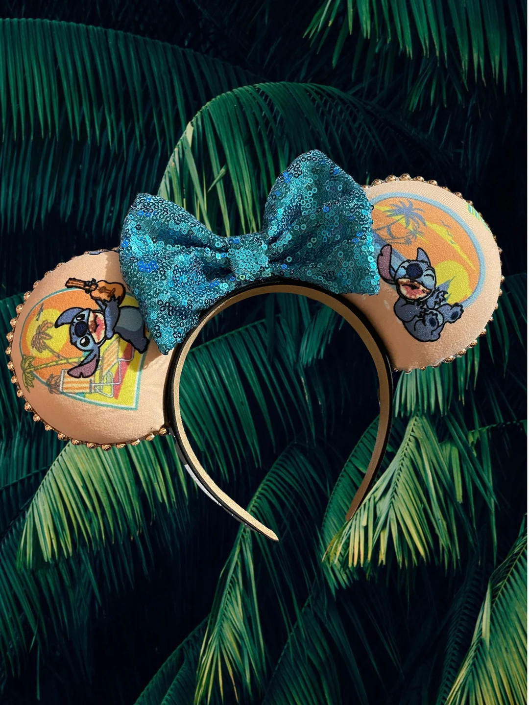 Stitch On Vacation Minnie Mouse Ears | Etsy (US)