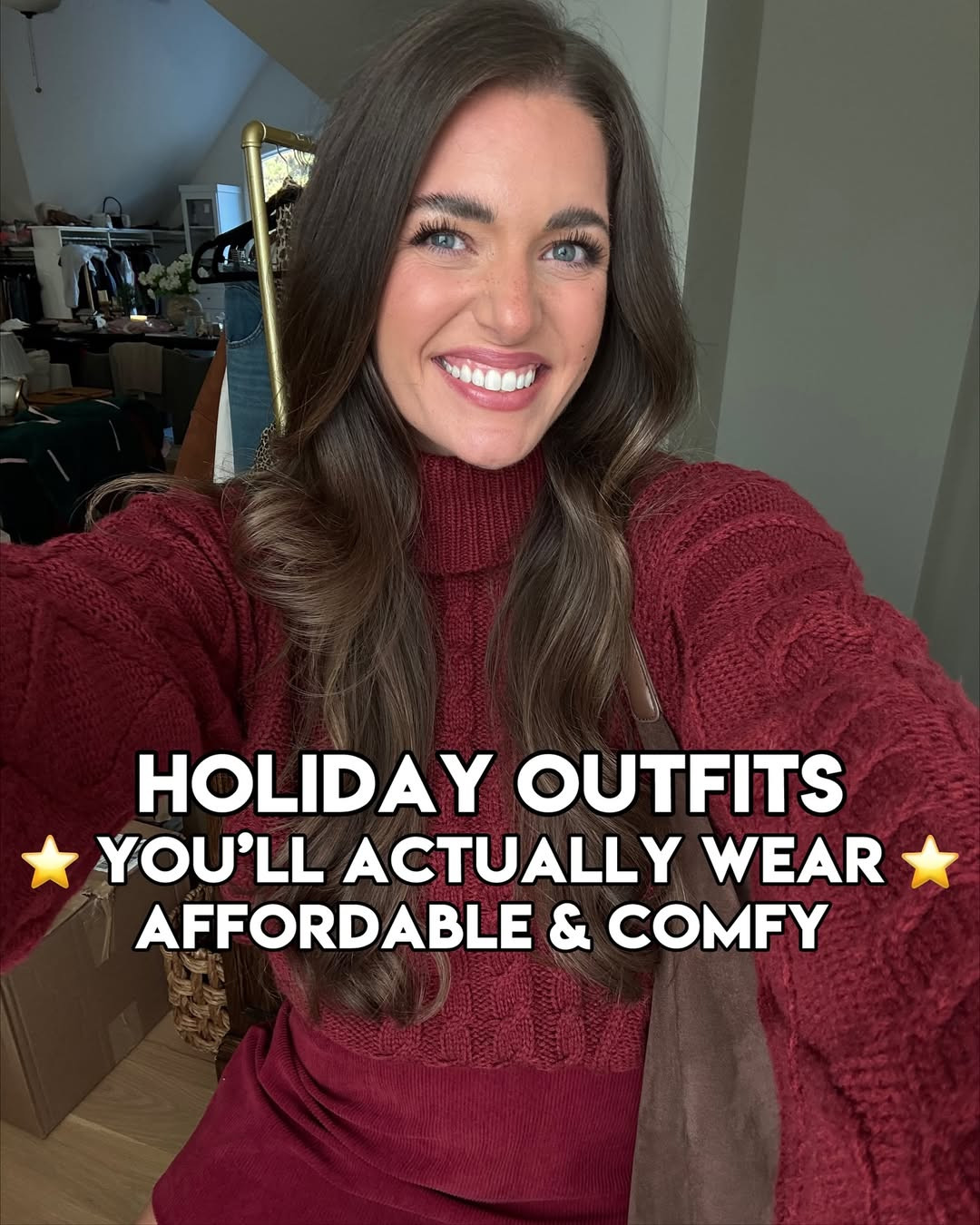 TTS - M in everything EXCEPT... sized up to the LARGE in long sleeve gray set, the long floral skirt, cream turtle neck sweater vest & long satin skirt. Sized up to XL in sage green sweatshirt for oversize. Levi's jeans TTS 29 & other stretchy jeans

#LTKHoliday #LTKdayinmylife #LTKootd