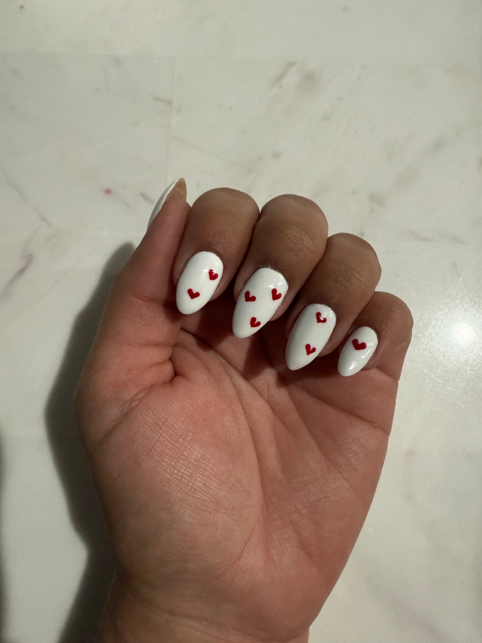 Valentine’ nails