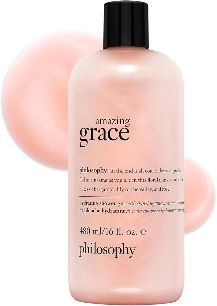 philosophy amazing grace hydrating bath & shower gels - efficiently cleanses, soothes & comforts ... | Amazon (US)