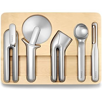 Caraway Kitchen Gadget Set - 5 Piece Kitchen Essentials - Stainless Steel - Includes Can Opener, ... | Amazon (US)
