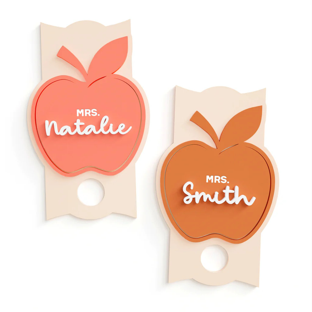 Personalized Teacher Stanley Name Tag | The Cotton & Canvas Company