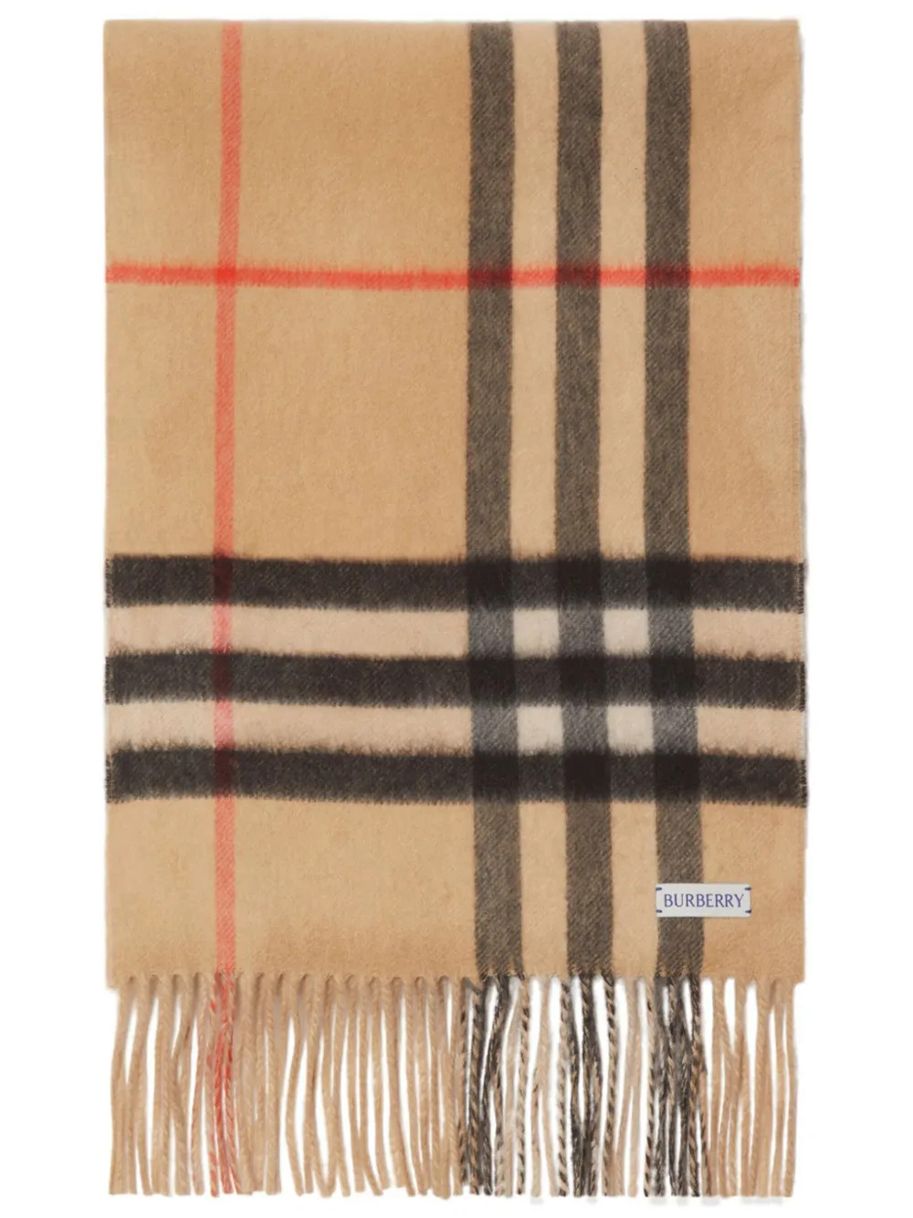 Burberry Sciarpa a Quadri | Toni Neutri | FARFETCH IT | Farfetch Global