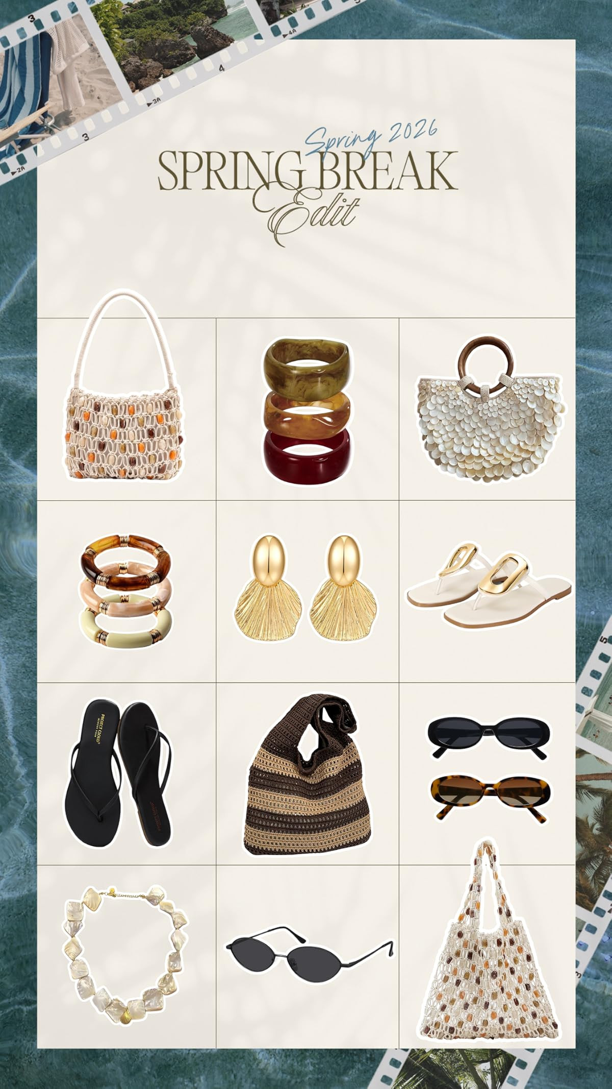 FILMOON Gold Plated Earrings Dangle Chunky Fan-shaped Earrings Shell Earring for Women Two-Tone F... | Amazon (US)