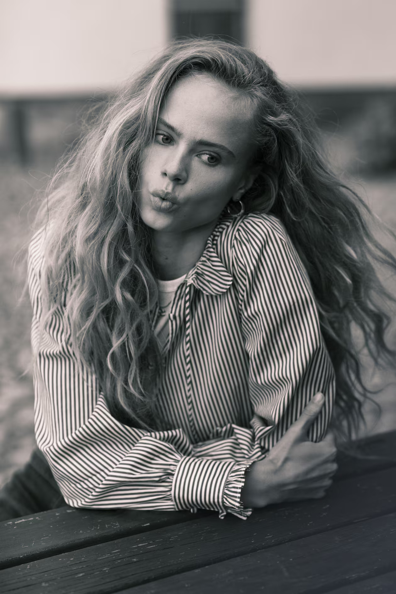 Ruffle-Collar Blouse | H&M (US + CA)