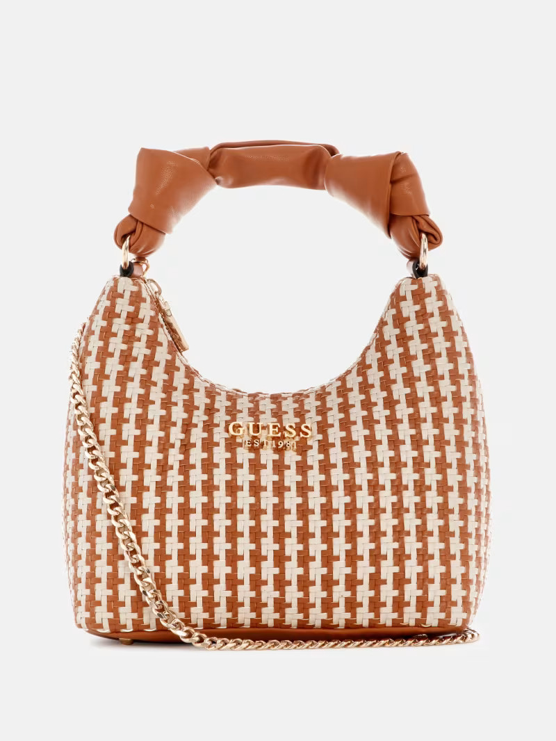 Mirema Woven Small Hobo Bag | Guess US | Guess (US)