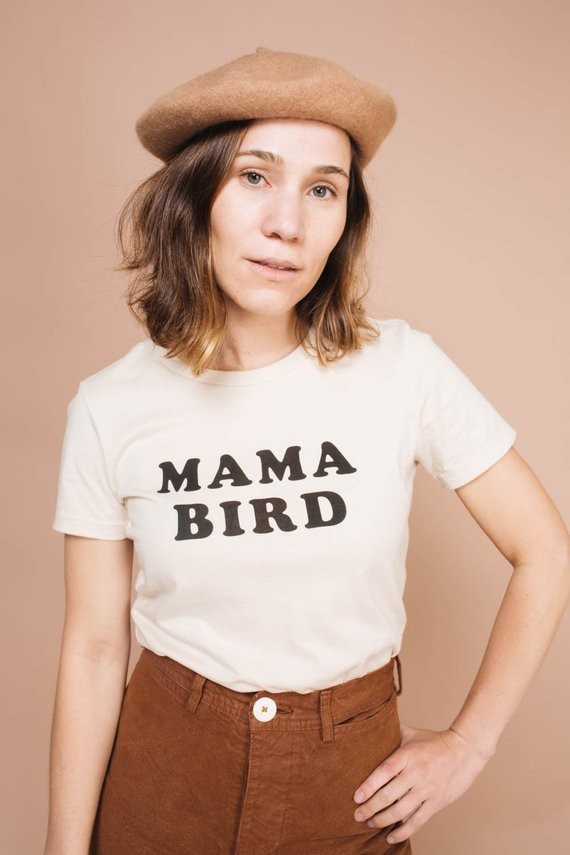 The Original Mama Bird t-shirt, by The Bee & The Fox | Etsy (CAD)