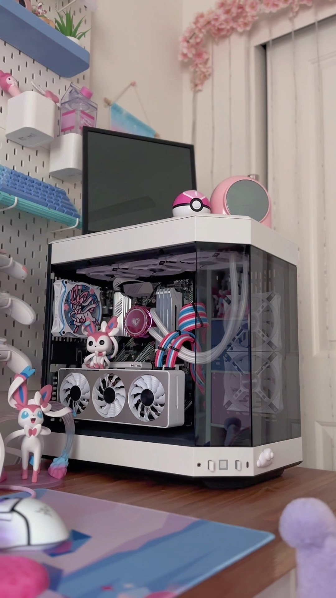 Gaming PC: OFF vs ON! 🩵🎀

Linked many of the items featured below, along with similar products + alternatives for anything that is no longer available! 💕

💗⭐️💗⭐️💗⭐️💗

Sylveon gaming setup, PC build, Pokemon gaming setup, Sylveon desk setup, pastel decoration ideas, cute decorations, gaming PC, Sylveon figure, RGB lighting, PC parts, HYTE PC build, Gigabyte GPU, Funko Pop, cute accessories, desk setup ideas, gaming PC setup

#LTKHome #LTKSaleAlert #LTKdayinmylife