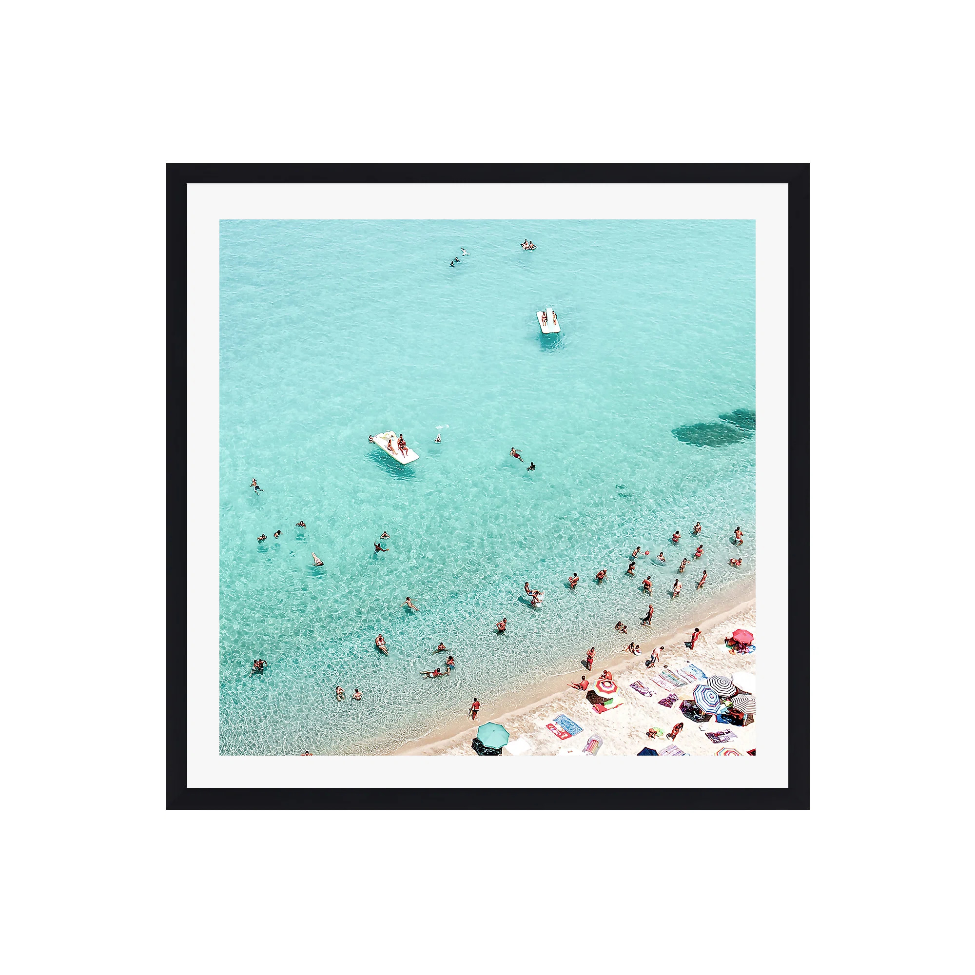AllModern Uira Beach People by Sisi and Seb - Print on Canvas | Wayfair | Wayfair North America