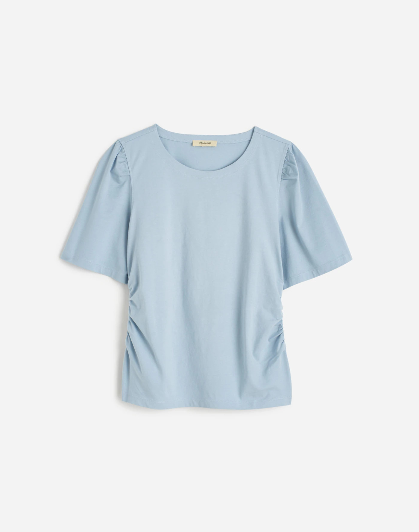 Side-Cinch Puff-Sleeve Tee | Madewell