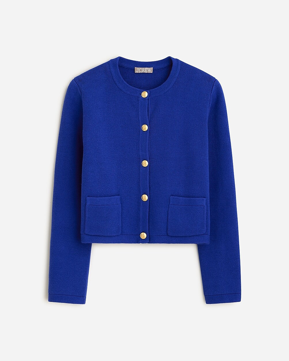 Emilie patch-pocket sweater lady jacket | J. Crew US