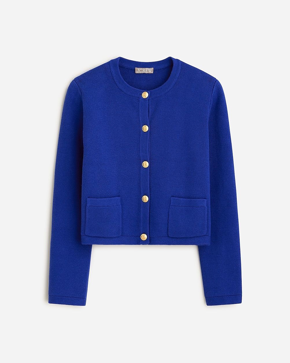 Emilie patch-pocket sweater lady jacket | J.Crew US