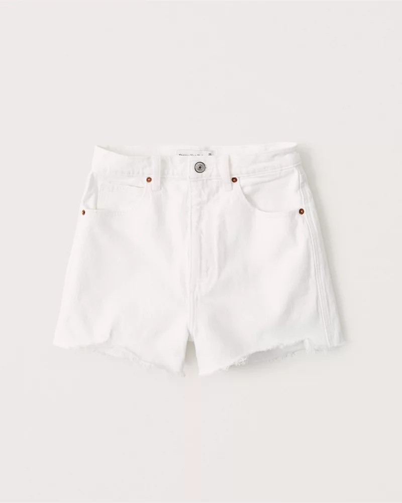 Ultra High Rise Mom Shorts | Abercrombie & Fitch (US)