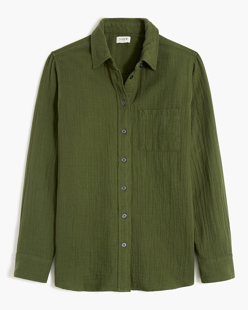 Gauze button-up shirt | J.Crew Factory