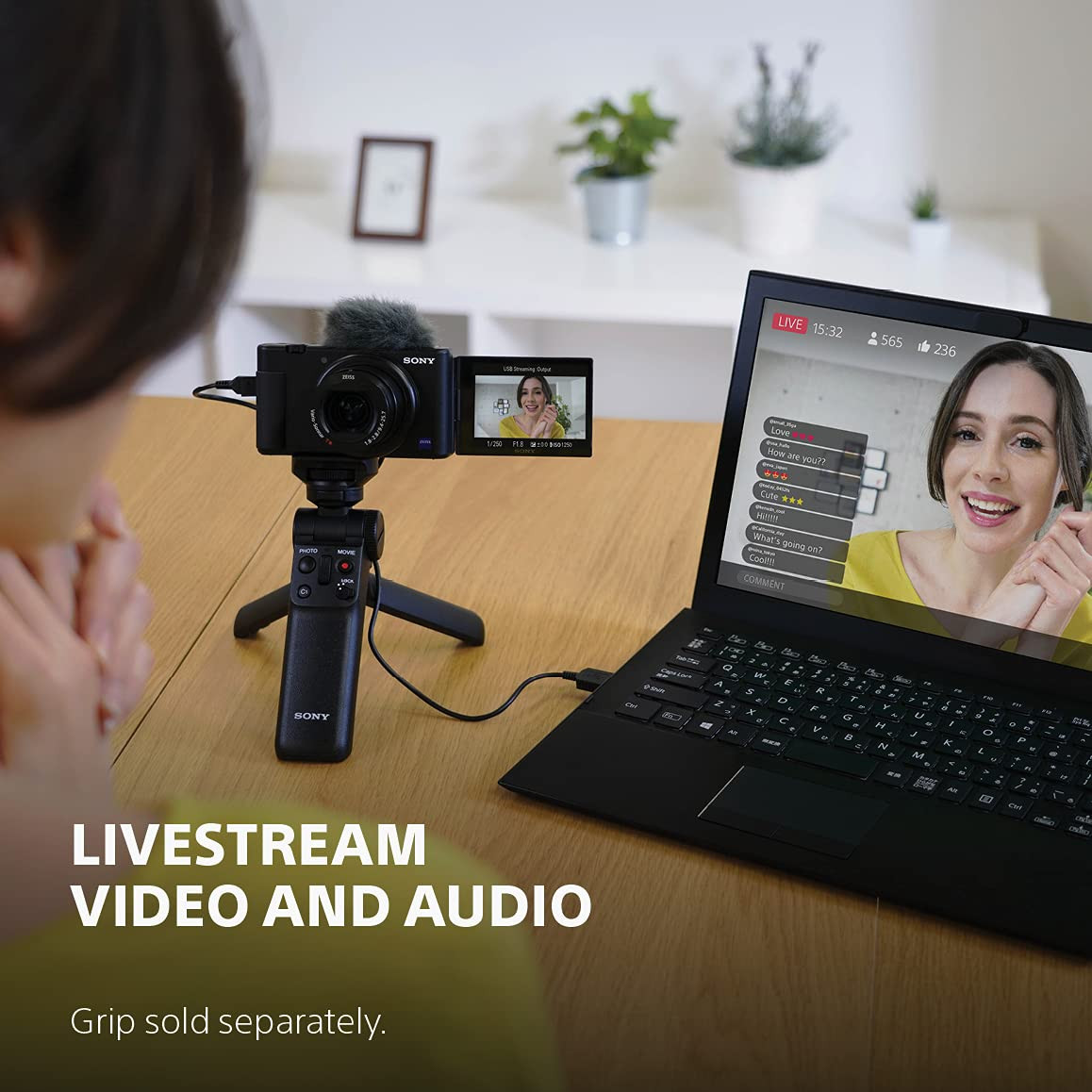 Sony ZV-1 Digital Camera for Content Creators, Vlogging and YouTube with Flip Screen, Built-in Mi... | Amazon (US)