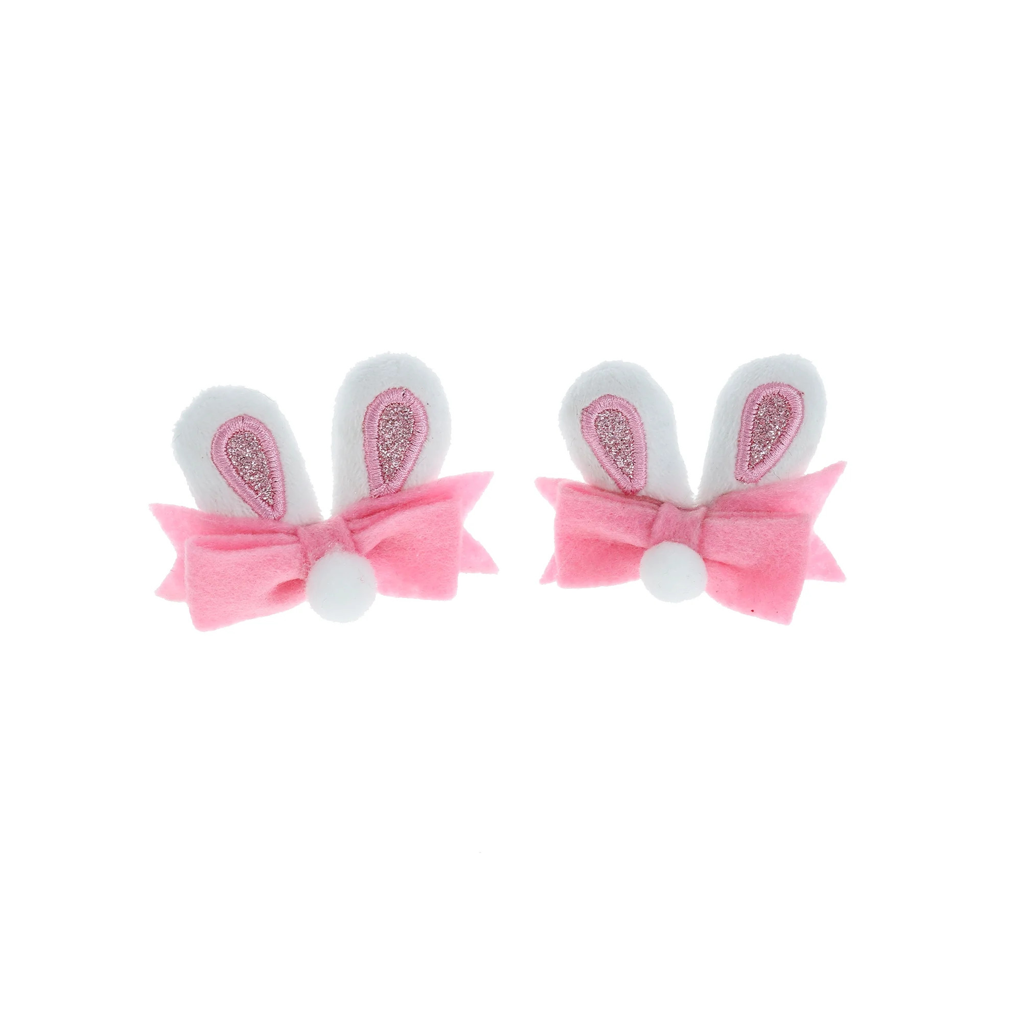 Way to Celebrate Easter Bunny Ears Hair Clips, 2 Pieces | Walmart (US)