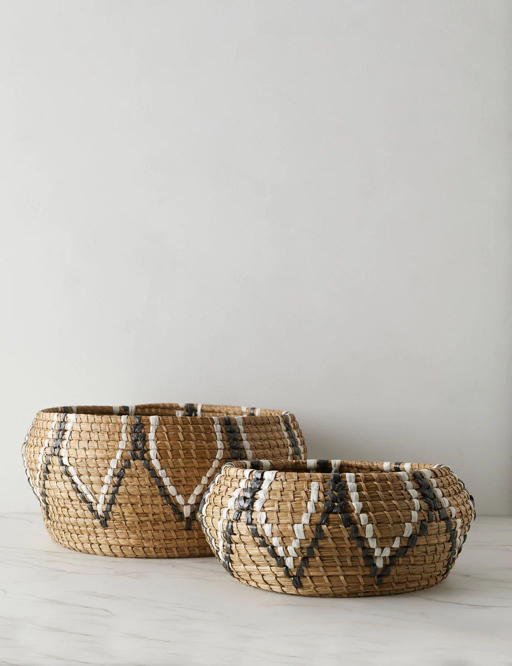 Zeya Nesting Baskets (Set of 2) | Lulu and Georgia 