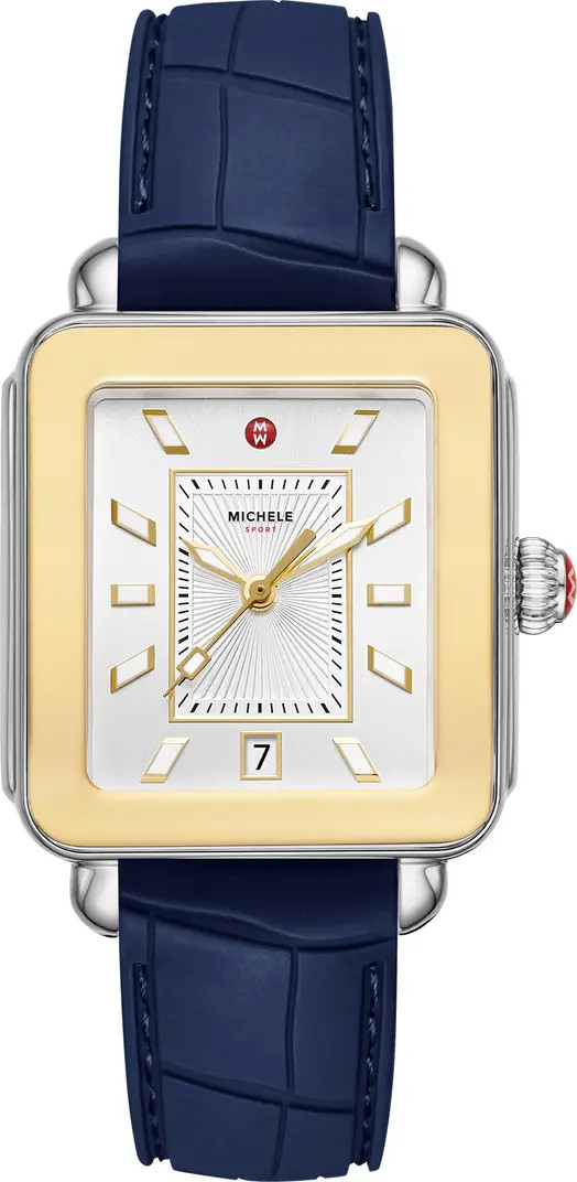 Deco Sport Watch Head & Silicone Strap, 34mm x 36mm | Nordstrom