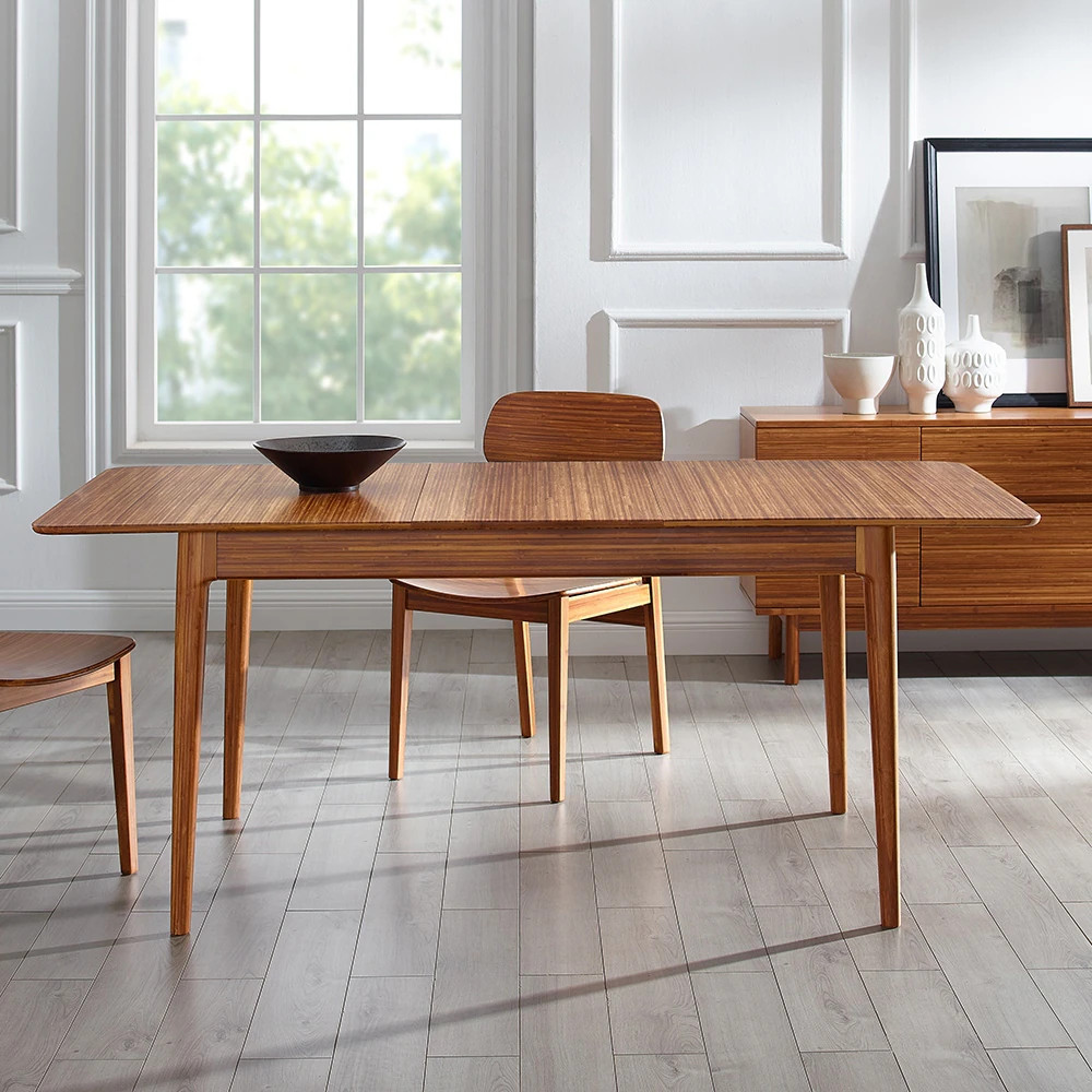 Mija Extensible Dining Table, Amber | Bed Bath & Beyond