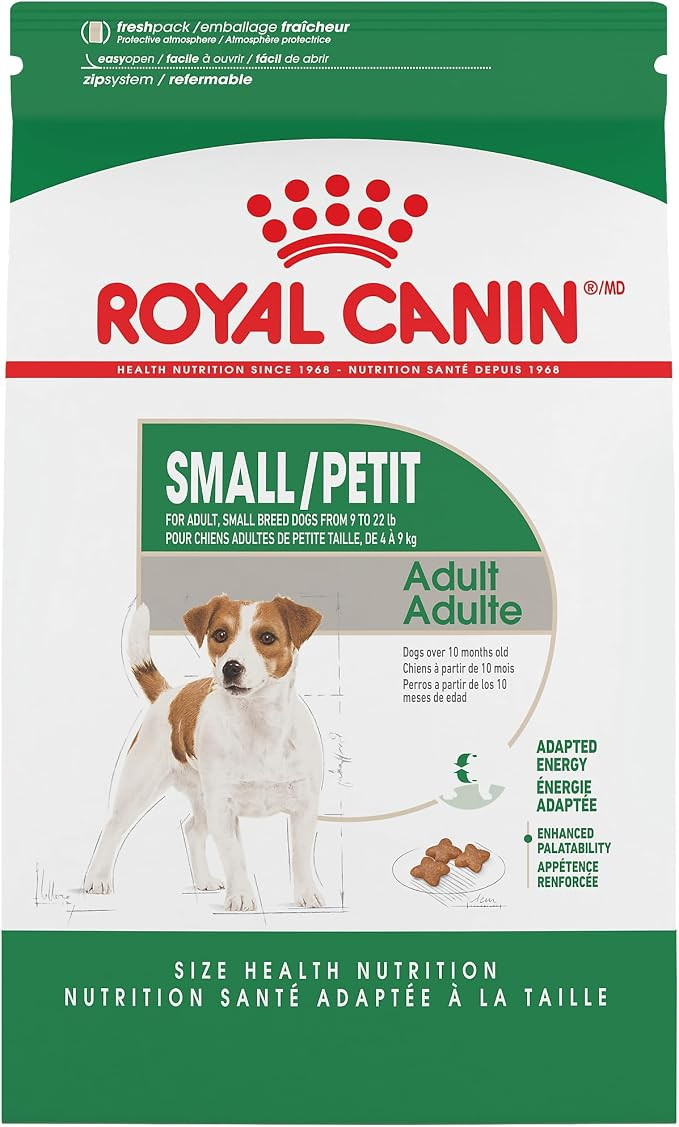 Royal Canin Small Breed Adult Dry Dog Food, 14 lb bag | Amazon (US)