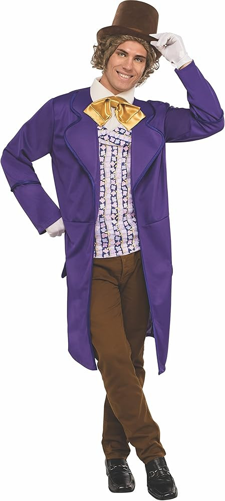 Rubie's Adult Willy Wonka & the Chocolate Factory Deluxe Willy Wonka Costume | Amazon (US)