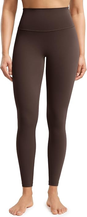 ENERBLOOM No Front Seam Workout Leggings 25"/28" High Waisted Yoga Pants | Amazon (US)