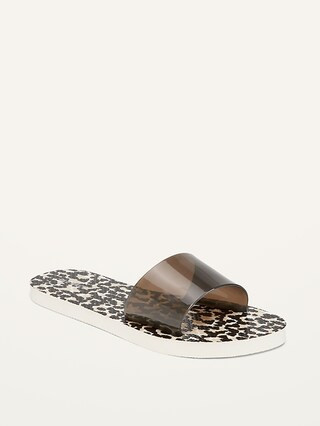 Plant-Based Jelly Slide Flip-Flop Sandals for Women | Old Navy (US)