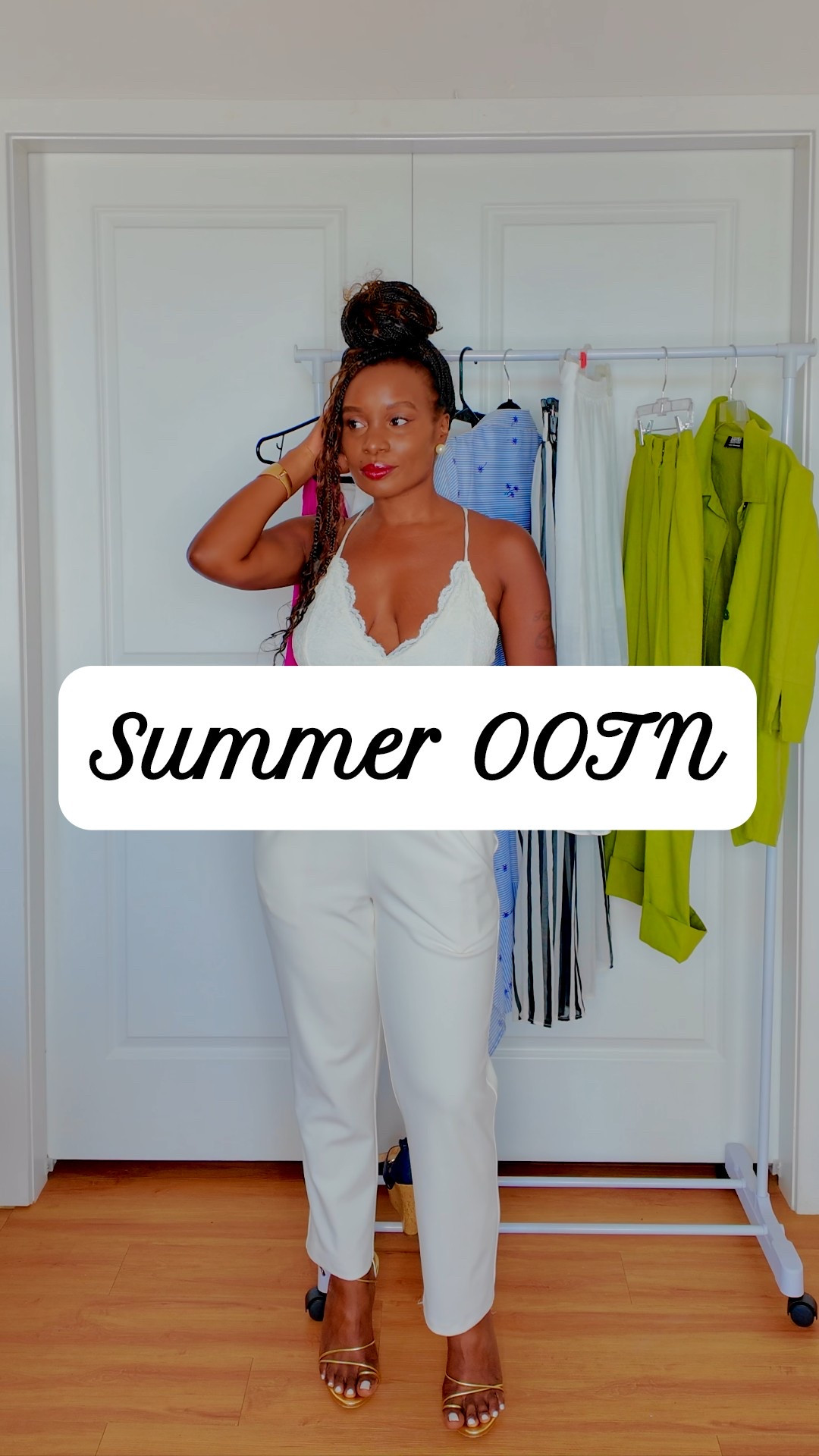 All white party ready in this ivory jumpsuit featuring a lace bodice. Original is from Express. 

#LTKSeasonal #LTKOver40 #LTKParties