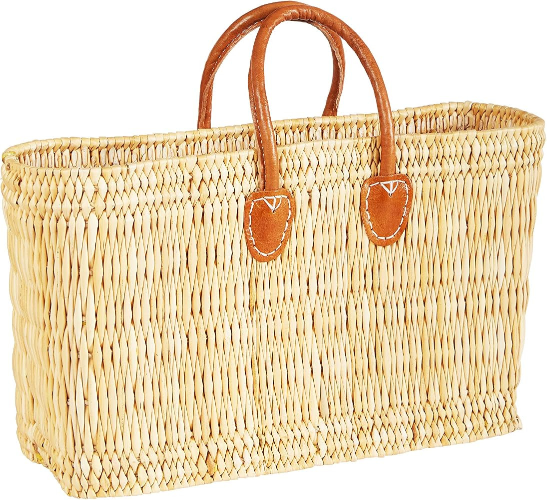 ORIGINAL Ibiza Tasche Korbtasche Strandtasche Nativo 46cm gro\u00df | Marokkanische Palmblatt Ein... | Amazon (DE)