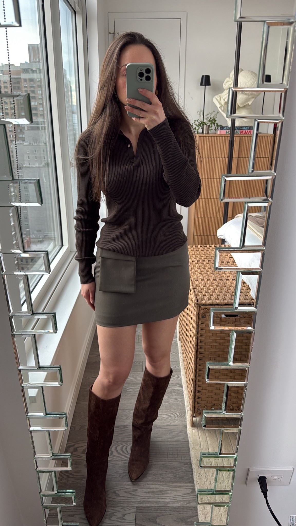 Cutest little mini with pocket - wearing size S 

#LTKSaleAlert