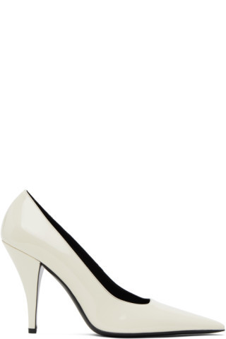 White Lana Heels | SSENSE