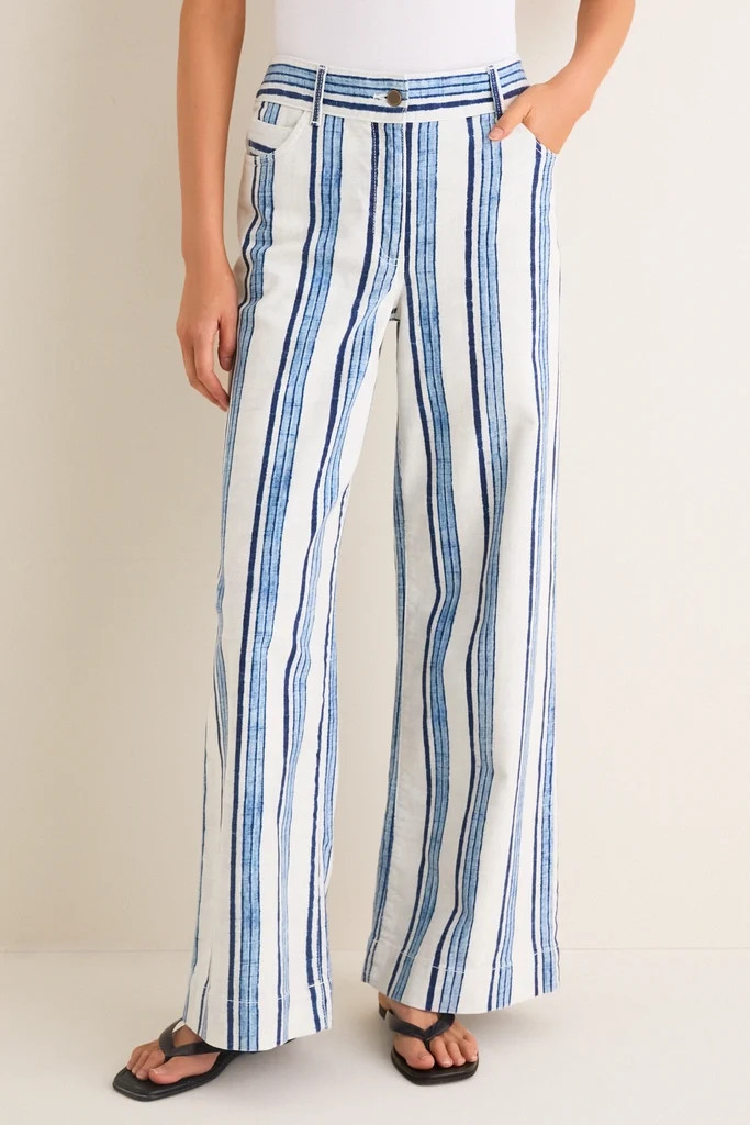 Blue Stripe Pascal Pant | Tuckernuck (US)