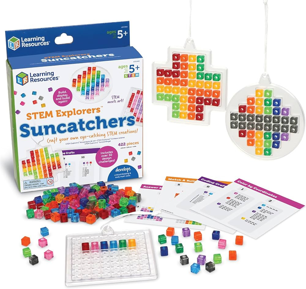 Learning Resources STEM Explorers Suncatchers, Science for Kids, Building Toys, STEM Toys for Age... | Amazon (US)