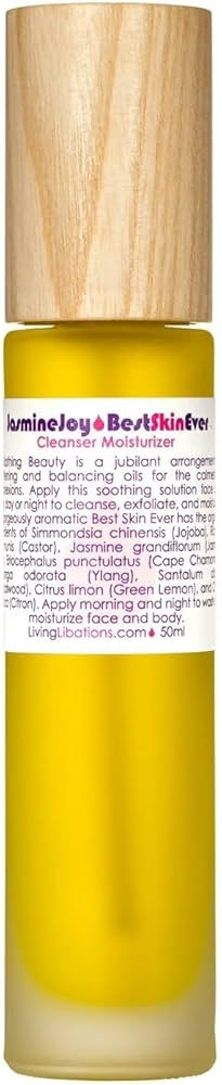 LIVING LIBATIONS - Organic Best Skin Ever All-In-One Facial Cleanser, Exfoliator + Moisturizer | ... | Amazon (US)