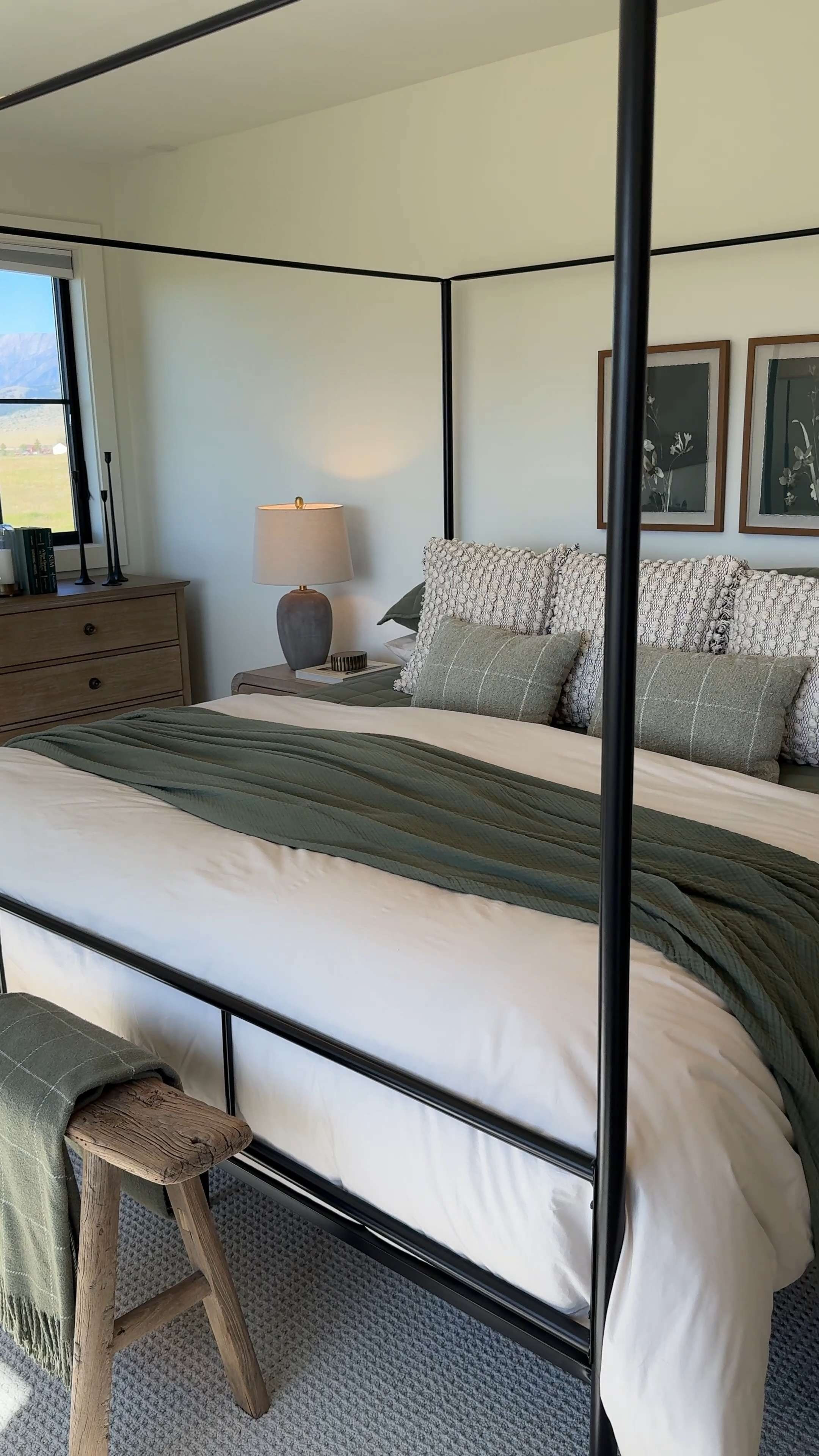 For my recent bedding refresh, I got the percale duvet cover in the color sand and I also used their bamboo sheets in the color sand. Two different — but equally lovely — kinds of soft. My preference really depends on my mood! My husband claims that nothing beats bamboo sheets in the summertime though 🤌🏼 Plus I used the airy gauze box quilt (a follower favorite and best seller!) and the airy gauze blanket in olive — love the natural textures in these!! Plus you all know green is my favorite style to color with! Love how this turned out.

Bedroom design, bedroom decor, spring refresh, summer refresh, master bedroom, luxury bedding

#ltkhome #liketkit @shop.ltk @onequince #quincepartner
 

 #LTKHome