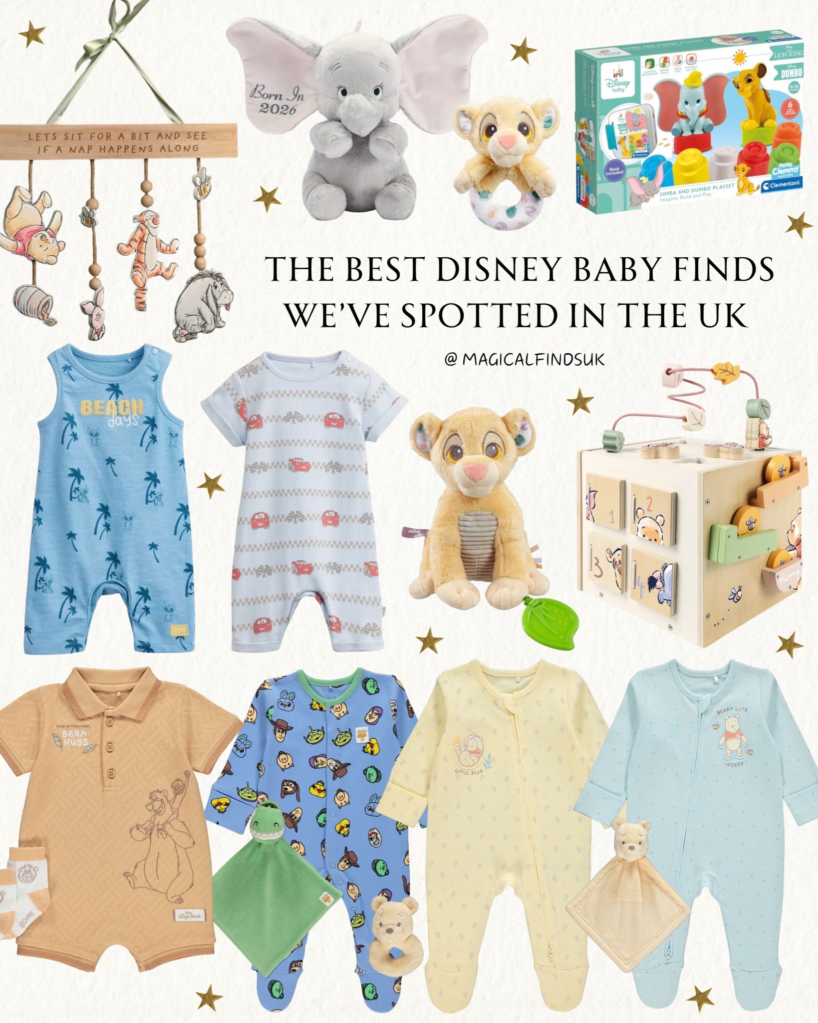 The best Disney baby finds we’ve spotted in the UK recently! 👏🏻💛🧸✨