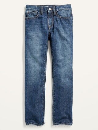 Relaxed Straight Non-Stretch Jeans For Boys | Old Navy (US)