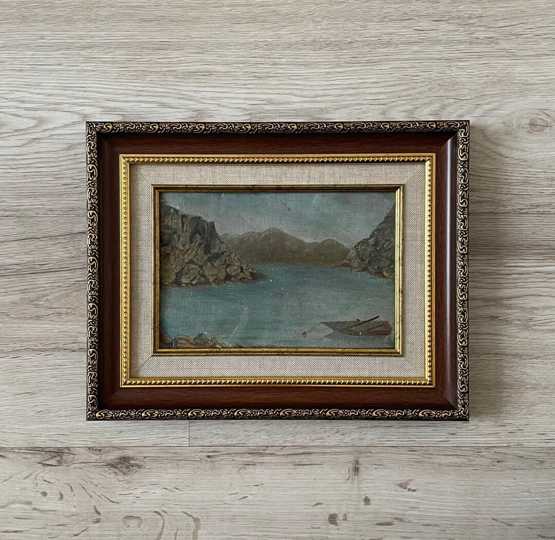 Antique oil painting original, Oil painting original vintage, Vintage oil painting original, Oil ... | Etsy (US)