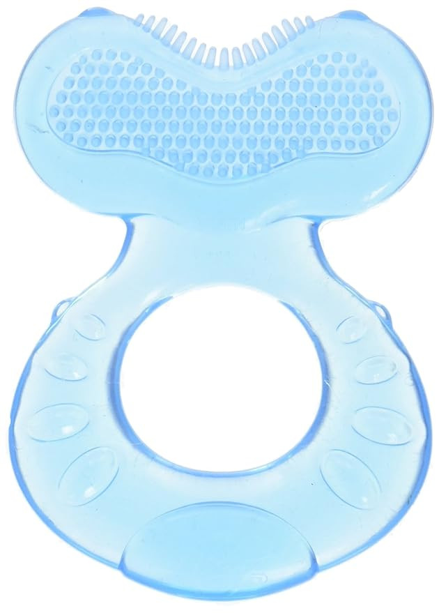 Nuby Silicone Teethe-eez Teether with Bristles, Includes Hygienic Case, Colors May Vary | Amazon (US)