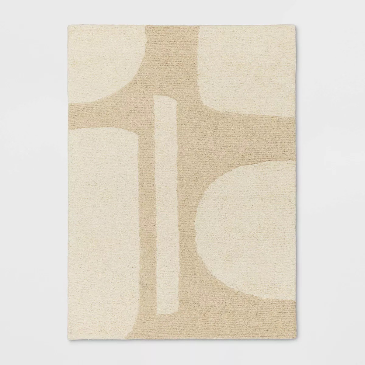Tufted Wool Shag Area Rug Cream - Threshold™ | Target