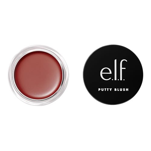 e.l.f. Putty Blush, Creamy & Ultra Pigmented Formula, Infused with Argan Oil & Vitamin E, Maldives, 0.35 Oz | Amazon (US)